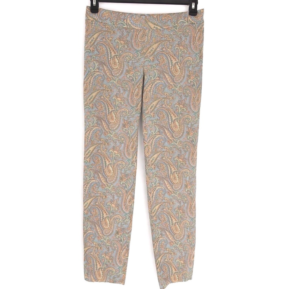 Talbot's Chatham Pants Size 2 Paisley Beatnick 60's Vibe